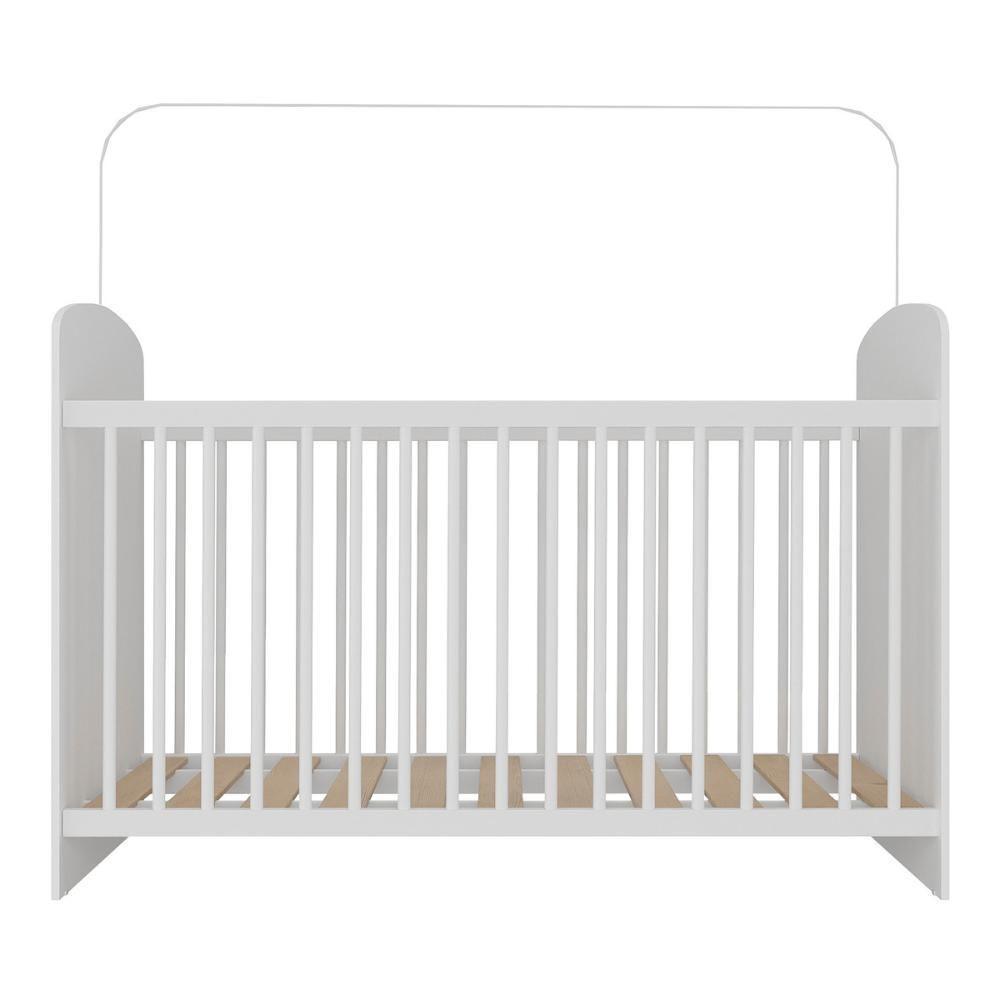 Berço Com Colchão Incluso Sonho Multimóveis Bb0515c Branco - 2