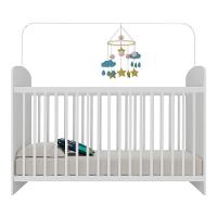 Berço Com Colchão Incluso Sonho Multimóveis Bb0515c Branco - 3