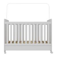 Berço Americano 3 Em 1 Com Colchão Incluso Chantilly Multimóveis Bb0504bc Branco - 3