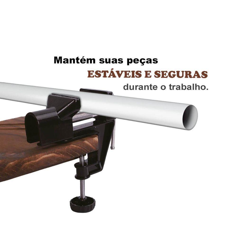 Torno De Mesa Morsa Ajustavel Preta Fbg Tools - 6