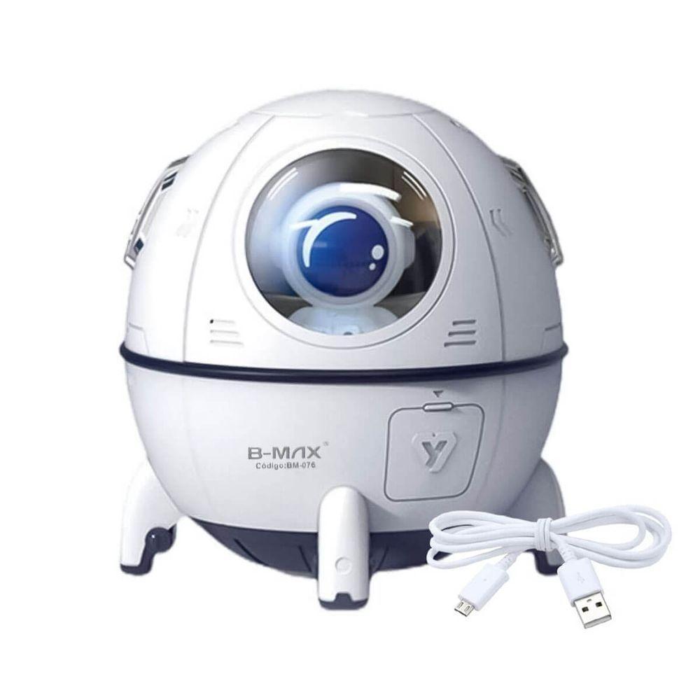 Umidificador Astronauta Com Led 7 Cores Bivolt 220ml Branco - 3