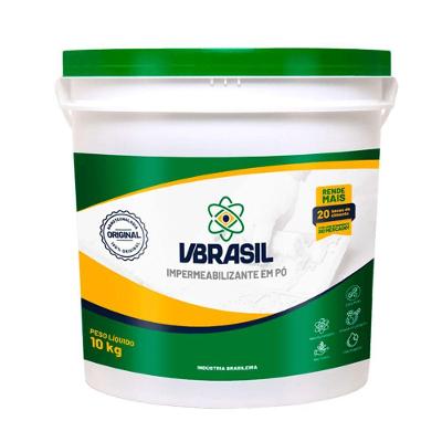 Vbrasil Impermeabilizante Balde 10kg Rende Muito 4x Mais