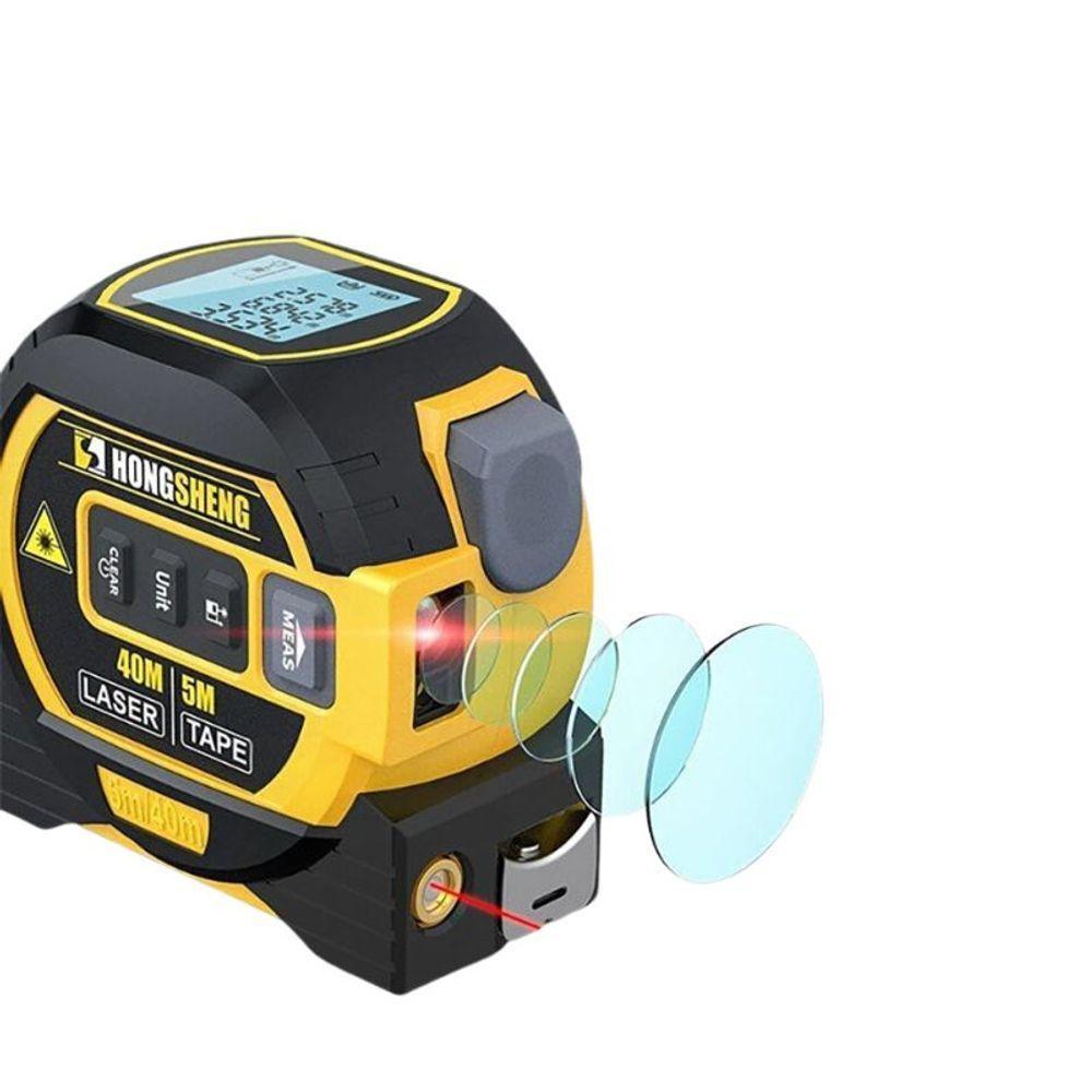 Trena Digital Visor Lcd Multifuncional Medição Laser 40m - 2