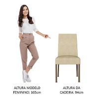 Kit 4 Cadeiras Jantar 4255 Rustic/imperial Madesa - 7