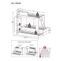 Treliche Para Colchão 78x188cm Sundae Multimóveis Bb329 Branco - 8