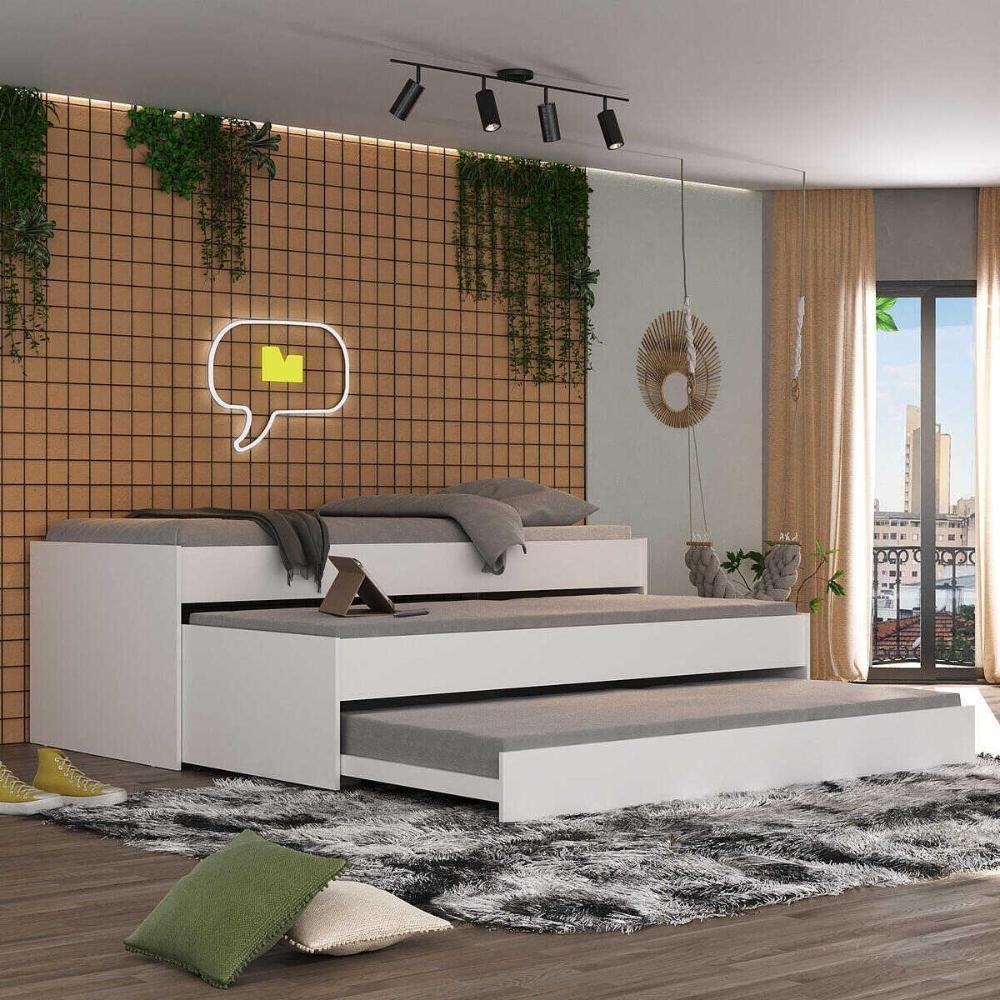 Tricama Para Colchão 88x188cm Marshmallow Multimóveis Bb0739 Branco Branco - 7