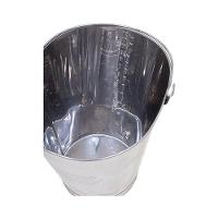 Balde Ordenha Tirar Leite 5 Litros Aço Inox Graduado Durável - Gudim - 5