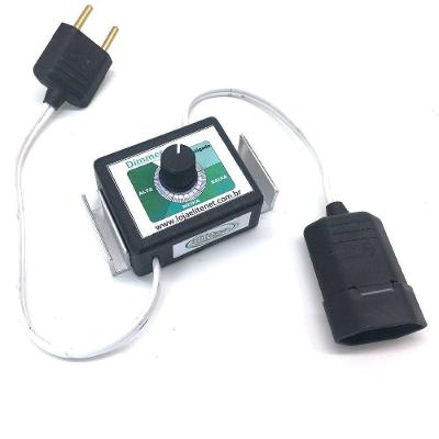 Controle Para Exaustor De Cozinha, Churrasqueira Ou Banheiro Dimmer , Dimer (regulador De Velocidade) Diminui O Ruido