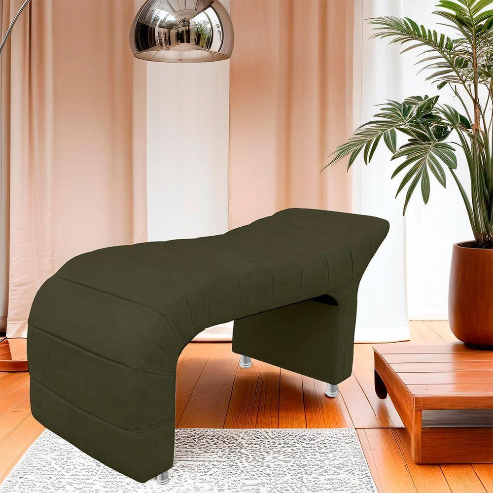 Maca Estofada Julia Para Estetica Facial Sombrancelha E Cilios Suede Cor Chocolate - 7