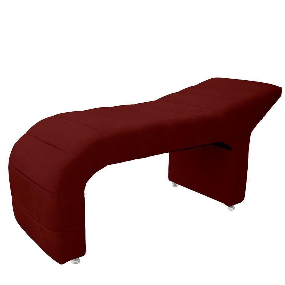 Maca Estofada Julia Para Estetica Facial Sombrancelha E Cilios Suede Cor Marsala - 1