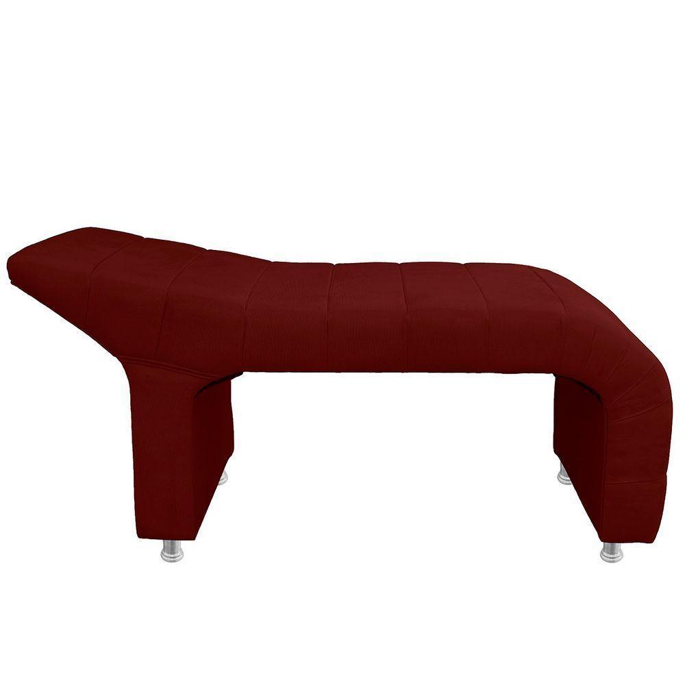 Maca Estofada Julia Para Estetica Facial Sombrancelha E Cilios Suede Cor Marsala - 4