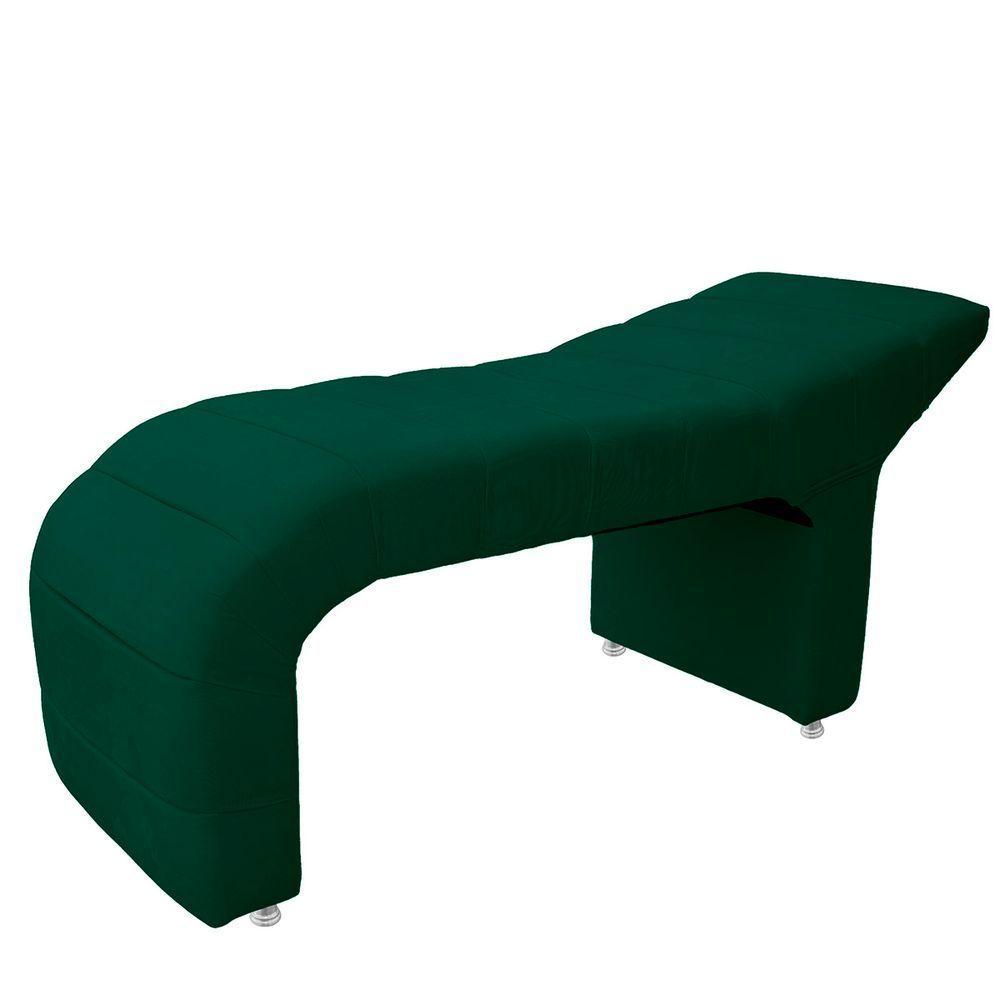 Maca Estofada Julia Para Estetica Facial Sombrancelha E Cilios Suede Cor Verde Esmeralda - 1