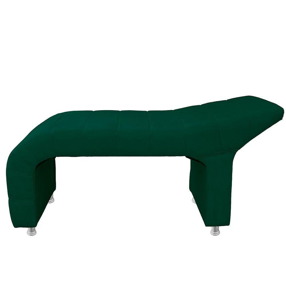 Maca Estofada Julia Para Estetica Facial Sombrancelha E Cilios Suede Cor Verde Esmeralda - 6