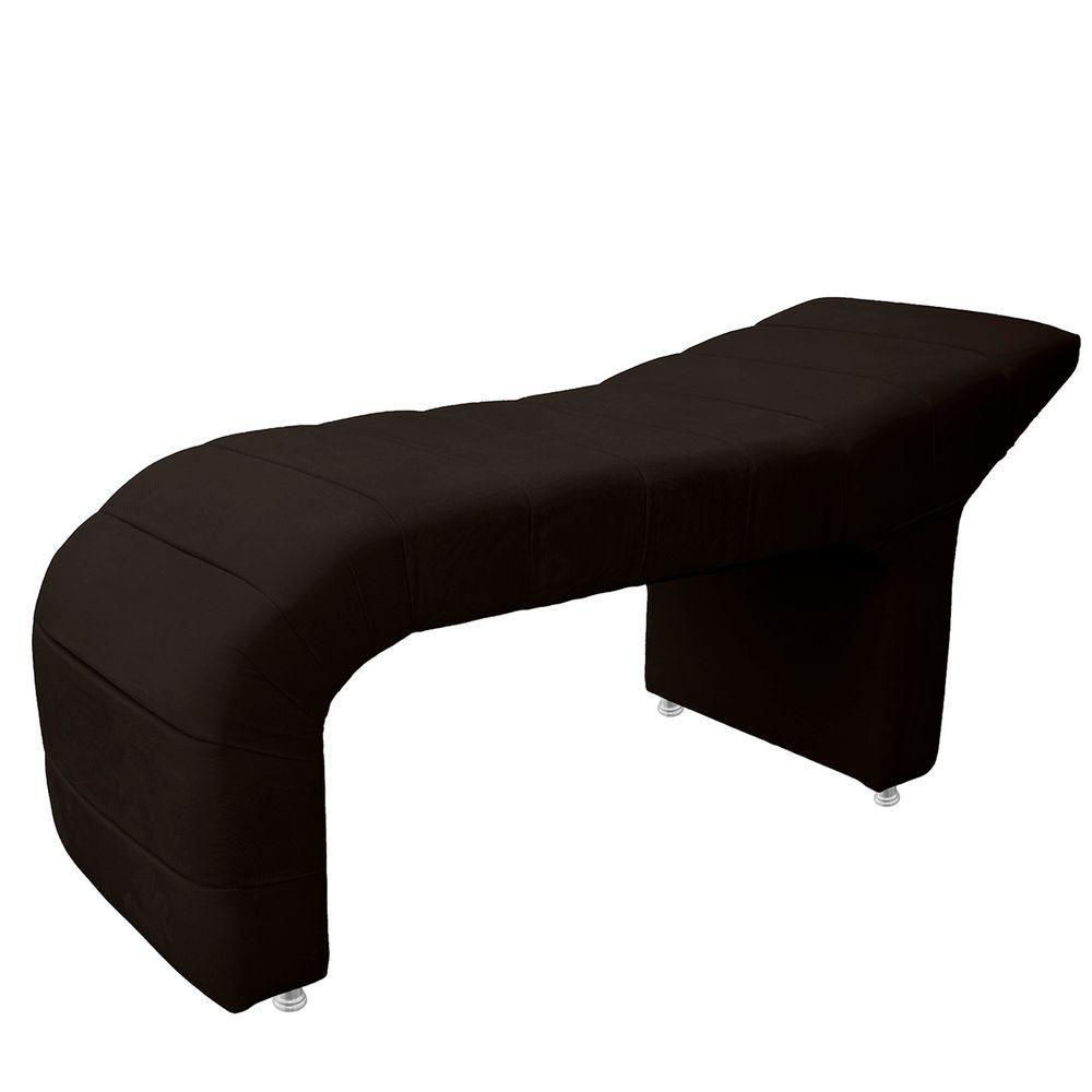 Maca Estofada Julia Para Estetica Facial Sombrancelha E Cilios Suede Cor Marrom - 1