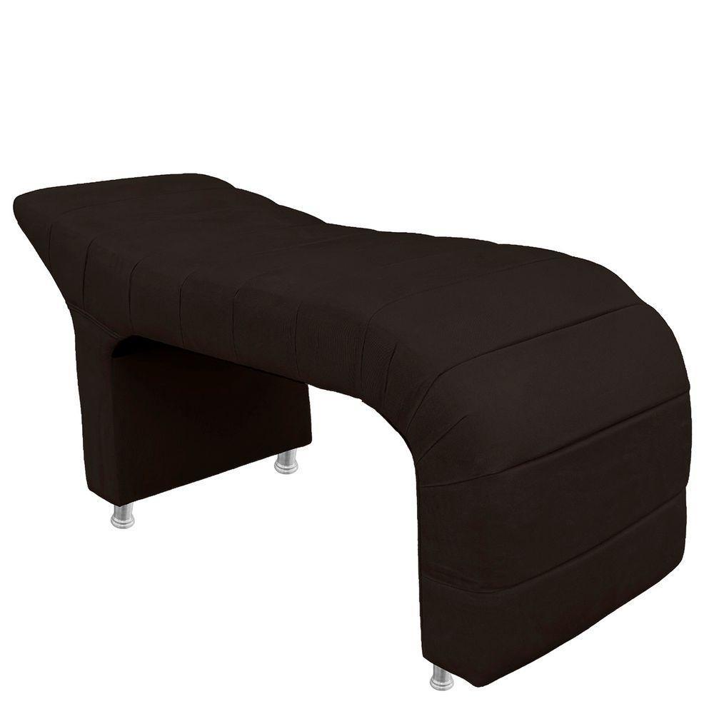 Maca Estofada Julia Para Estetica Facial Sombrancelha E Cilios Suede Cor Marrom - 6