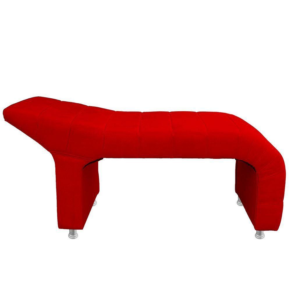 Maca Estofada Julia Para Estetica Facial Sombrancelha E Cilios Suede Cor Vermelho - 4