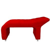 Maca Estofada Julia Para Estetica Facial Sombrancelha E Cilios Suede Cor Vermelho - 8