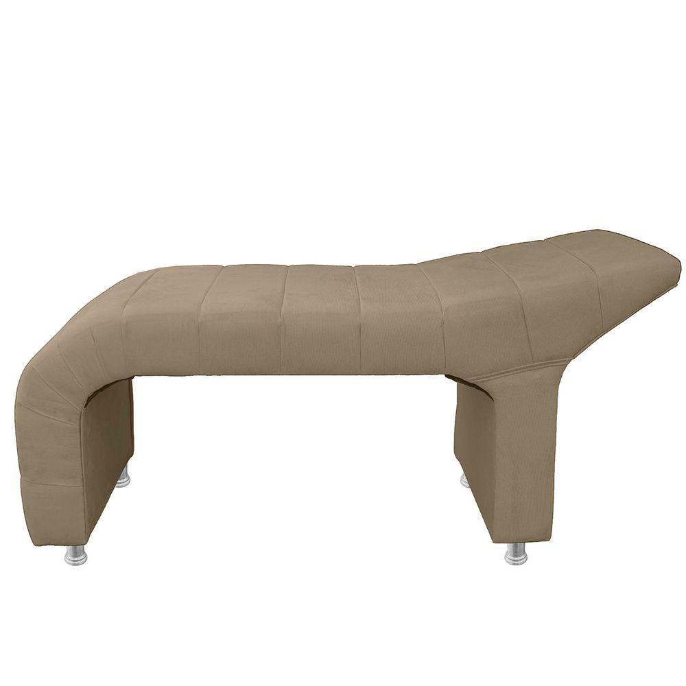 Maca Estofada Julia Para Estetica Facial Sombrancelha E Cilios Suede Cor Bege Médio - 8