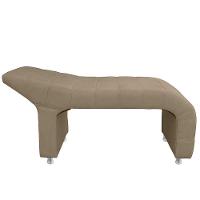 Maca Estofada Julia Para Estetica Facial Sombrancelha E Cilios Suede Cor Bege Médio