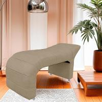 Maca Estofada Julia Para Estetica Facial Sombrancelha E Cilios Suede Cor Bege Médio - 7