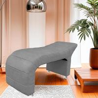 Maca Estofada Julia Para Estetica Facial Sombrancelha E Cilios Suede Cinza - 7