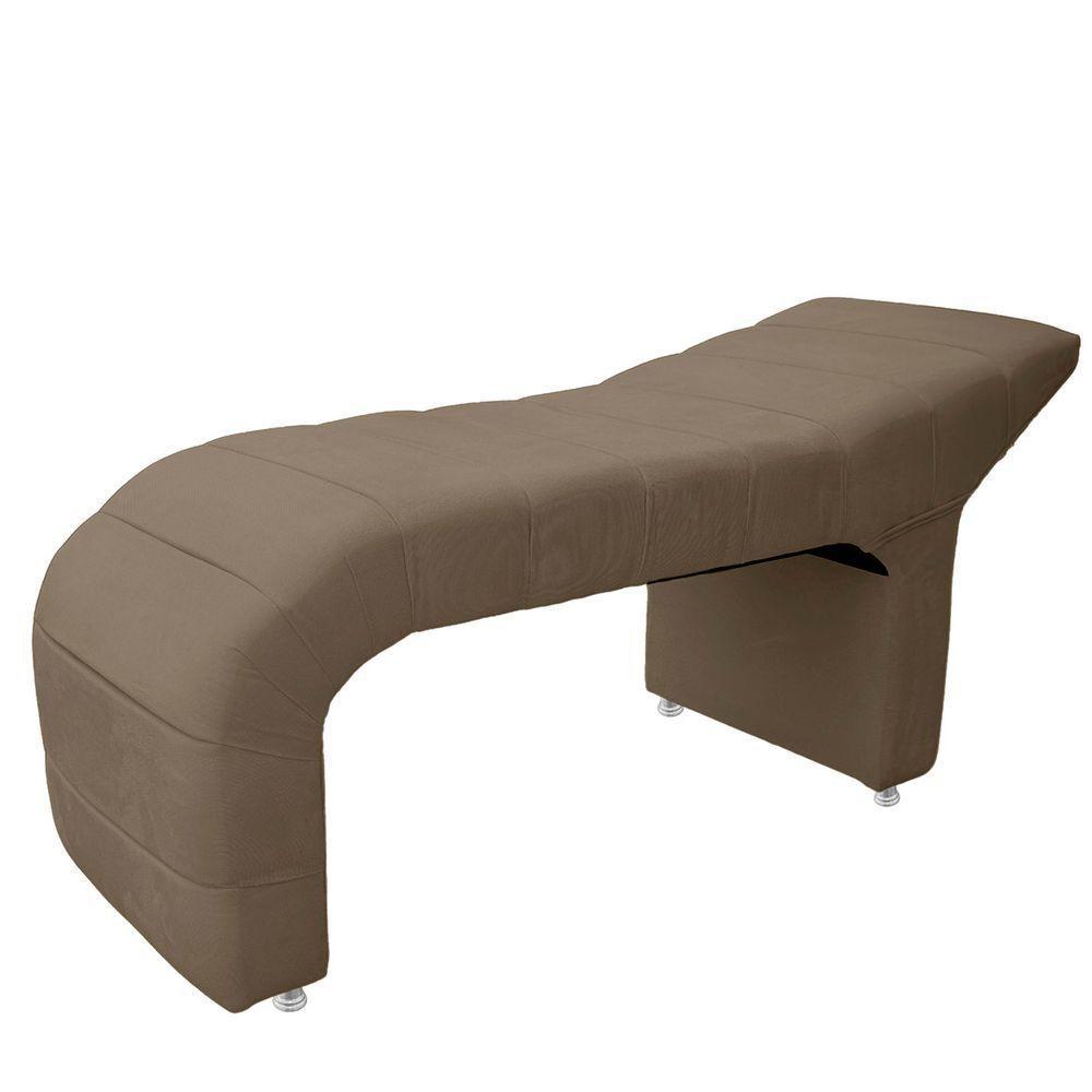 Maca Estofada Julia Para Estetica Facial Sombrancelha E Cilios Suede Capuccino - 4