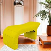 Maca Estofada Julia Para Estetica Facial Sombrancelha E Cilios Suede Cor Amarelo - 7