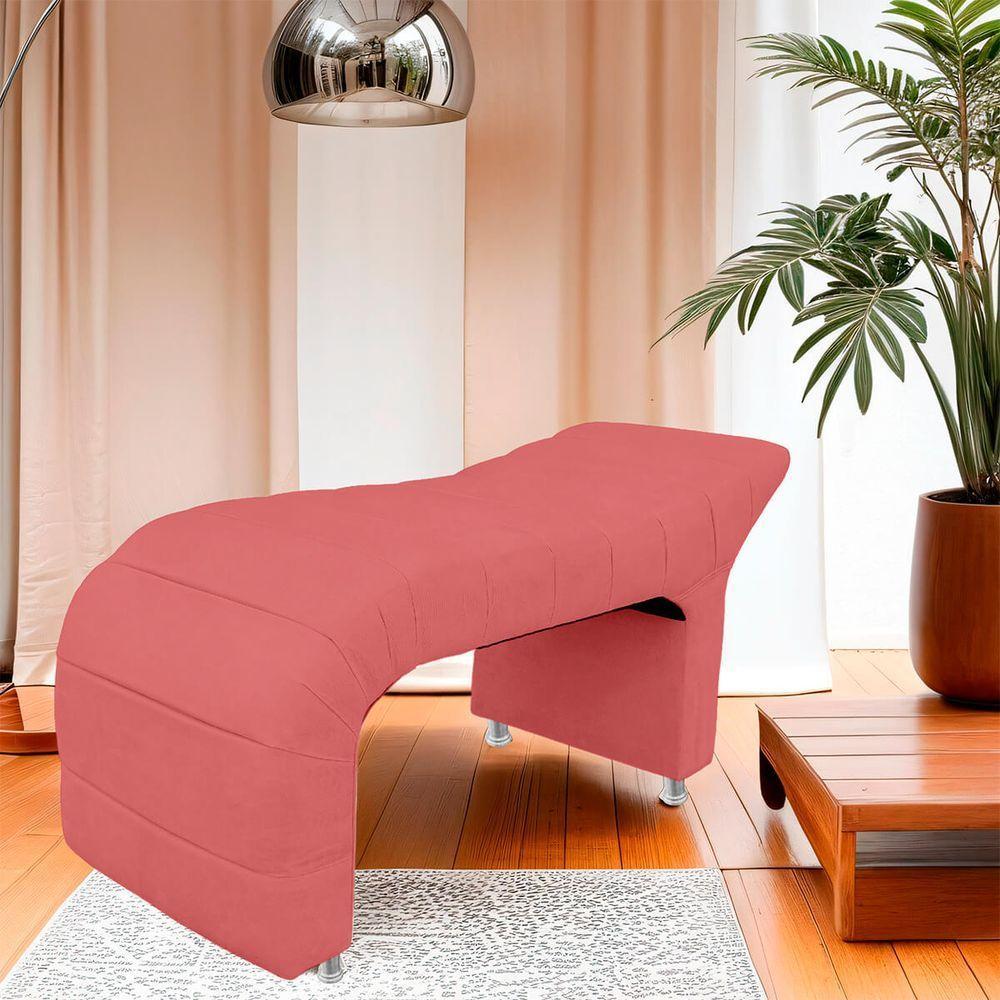 Maca Estofada Julia Para Estetica Facial Sombrancelha E Cilios Suede Cor Rose - 7