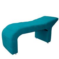 Maca Estofada Julia Para Estetica Facial Sombrancelha E Cilios Suede Cor Azul Claro - 1