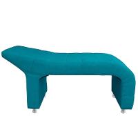 Maca Estofada Julia Para Estetica Facial Sombrancelha E Cilios Suede Cor Azul Claro