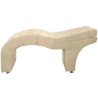 Maca Estofada Capitone Reclinável Julia Para Estetica Facial Sombrancelha E Cílios Suede Bege - 7