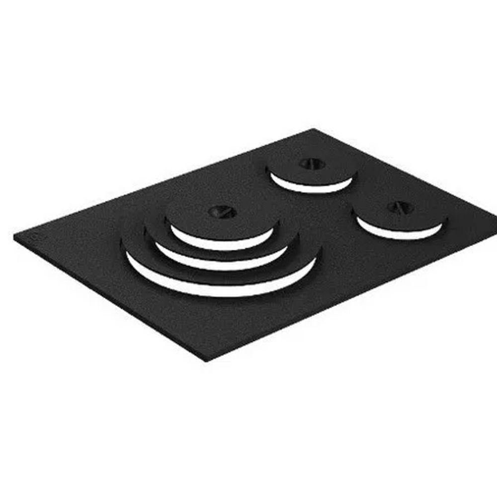 Chapa Paraná Ferro Fundido 3 Furos Libaneza 46 X 65 Cm - 1