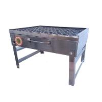 Churrasqueira Malinha Portátil Inox com Grelha Galvanizada - 1