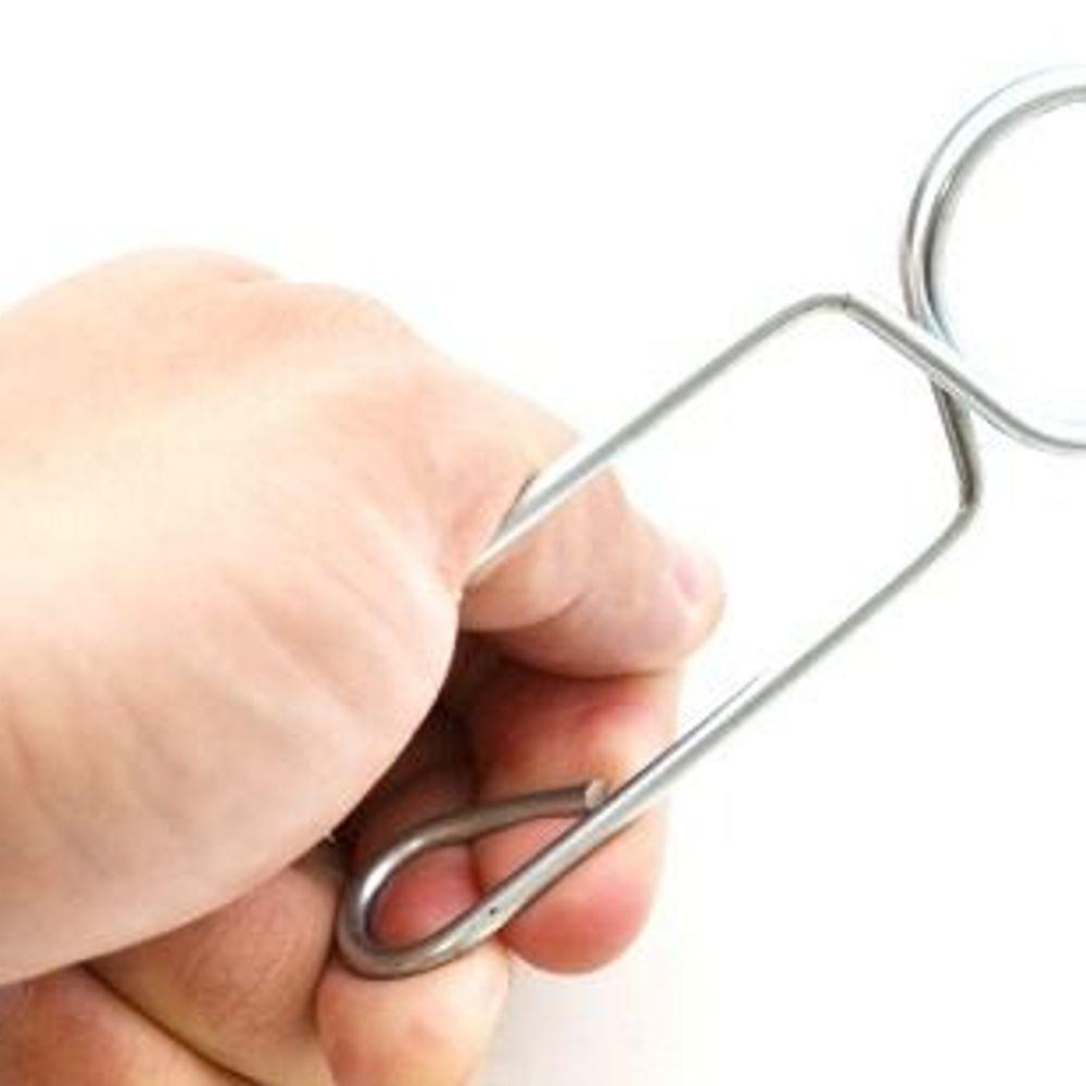 Presilha Grampo para Prender Anilhas na Barra D - 2