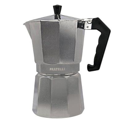 Cafeteira Italiana Moka Express Faz Café Fresco Em Minutos De Aluminio