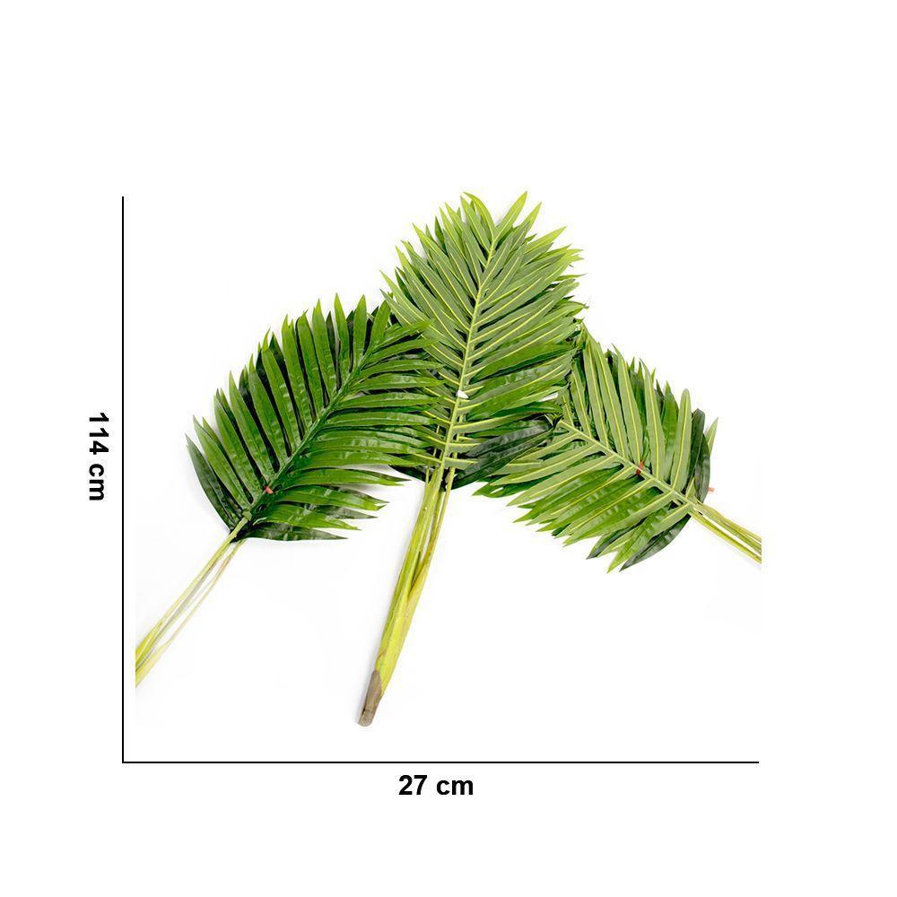 Planta Artificial Palmeira Areca Real Toque X15 Verde 114 Cm F04 - D'rossi - 2