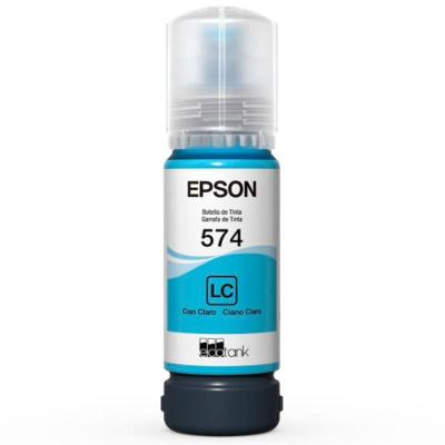Refil Tanque Tinta Epson T574 Ciano Claro L8050 18 T574520 al