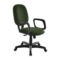 Cadeira Diretor Para Escritório Com Braços Linha Uno Verde - 1
