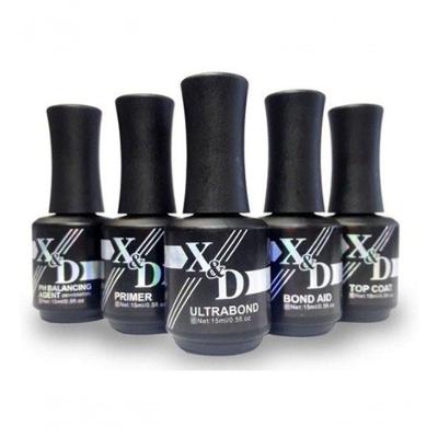 Kit Top Coat+ Ph + Primer X&d Preparadores Para Unhas De Gel