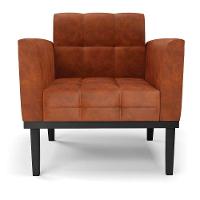 Poltrona Base De Madeira Fixa Preto Elisa Corano Nozes D03 - D'rossi - 1