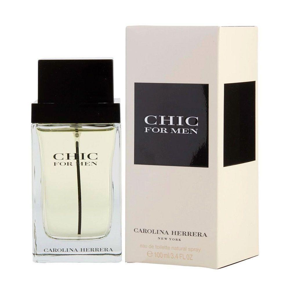 Carolina Herrera Chic For Men Eau De Toilette - Perfume Masculino 100ml - 3