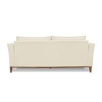 Sofá 2 Lugares Base De Madeira Grace 170 Cm Linho S04 - D'rossi Cor Natural - 5