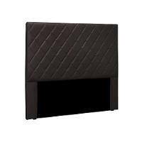 Cabeceira Dubai Para Cama Box Casal 140cm Corino - D'Rossi Marrom - 1