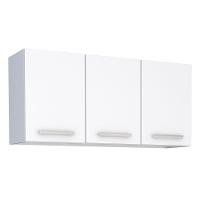 Armário Suspenso 3 Portas Codajás Branco - 1