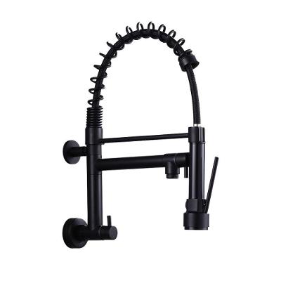 Torneira Gourmet 50cm Preta De Parede Belcca Tg50p-pl