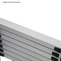 Escada Telescópica Aluminio Fortt 2.6m 9 Degraus ETA01 2.6m - 2