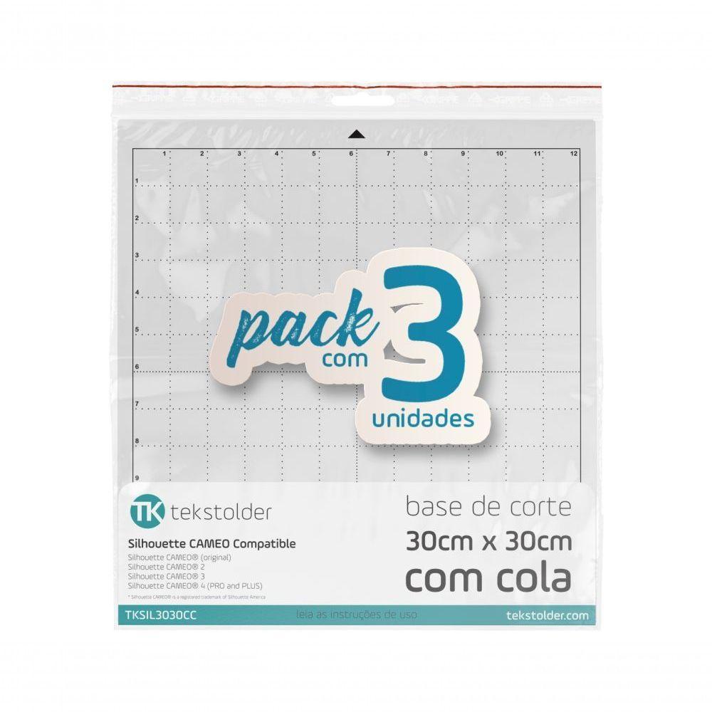 Kit 3 Bases De Corte Silhouette Cameo 30x30 - Tk - 1
