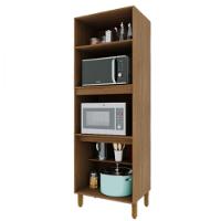 Paneleiro Para 2 Fornos 2 Portas 70cm Paris Indekes Freijo/off White