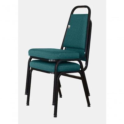 02 Cadeiras Empilhável Para Hotelaria Linha Hotel Jersey Verde