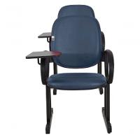 01 Cadeira Para Auditório Com Prancheta Linha Dallas Auditório Azul - 3